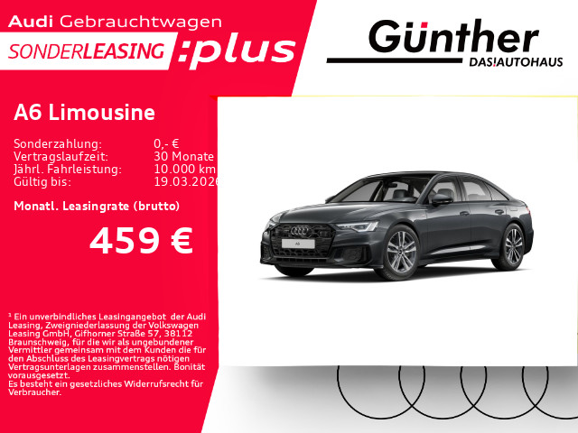 Audi A6 Limousine 50 TFSIe S LINE QUATTRO+WINTERRÄDER