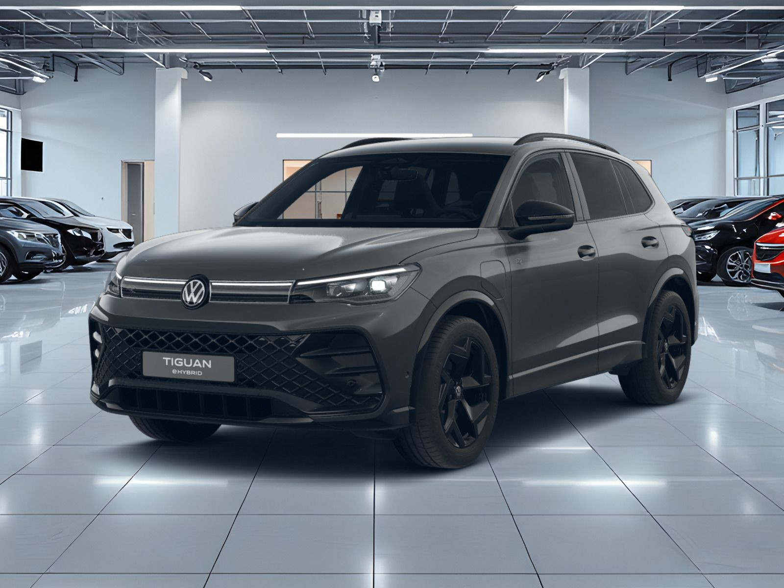 Fahrzeugabbildung Volkswagen Tiguan R-Line 1,5 eHybrid OPF (150 PS) / (115 PS) DSG*AHK*WINTERRÄDER*NAVI*