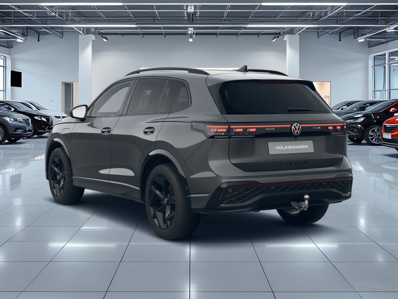 Fahrzeugabbildung Volkswagen Tiguan R-Line 1,5 eHybrid OPF (150 PS) / (115 PS) DSG*AHK*WINTERRÄDER*NAVI*