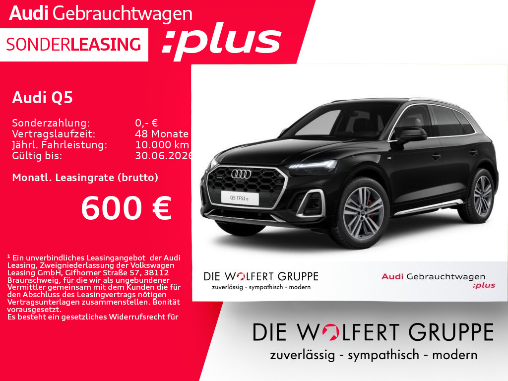 Fahrzeugabbildung Audi Q5 S line business 55 TFSI e quattro S tronic