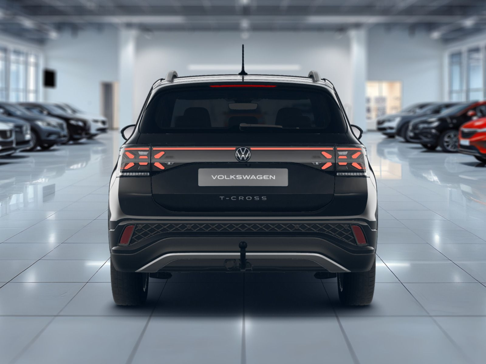 Fahrzeugabbildung Volkswagen T-Cross R-Line 1.0 TSI OPF (116 PS) DSG*AHK*GANZJAHRESREIFEN*NAVI*