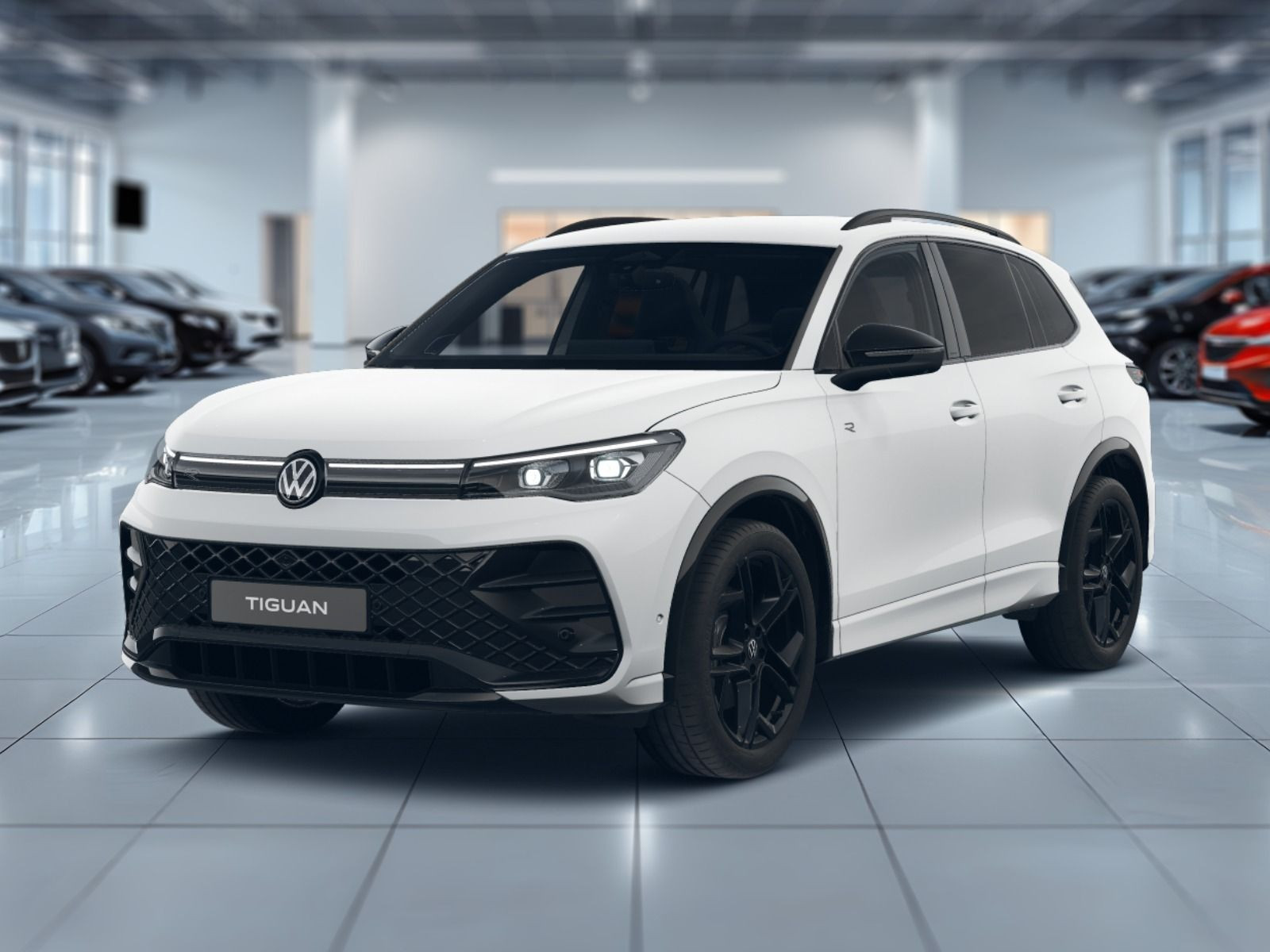 Fahrzeugabbildung Volkswagen Tiguan R-Line 2,0 l TDI SCR 4MOTION (193 PS) DSG*WINTERRÄDER*AHK*STHZG*