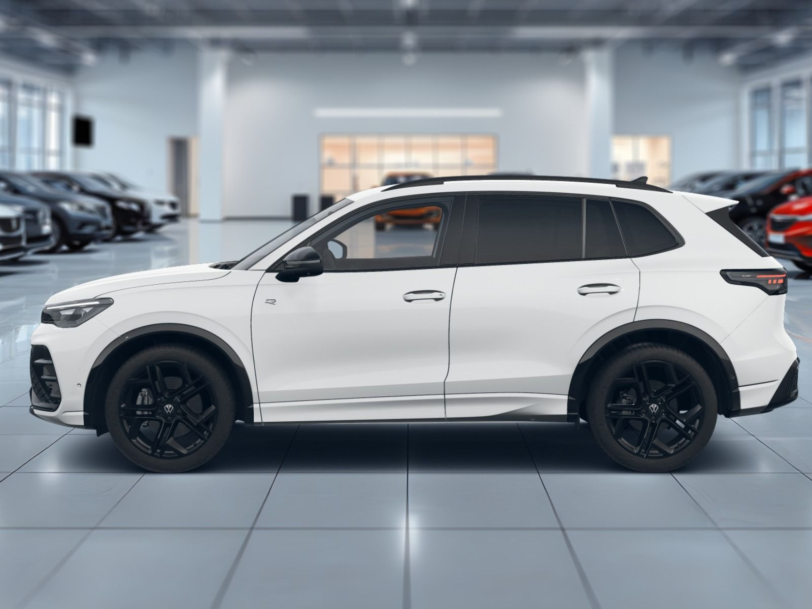 Fahrzeugabbildung Volkswagen Tiguan R-Line 2,0 l TDI SCR 4MOTION (193 PS) DSG*WINTERRÄDER*AHK*STHZG*