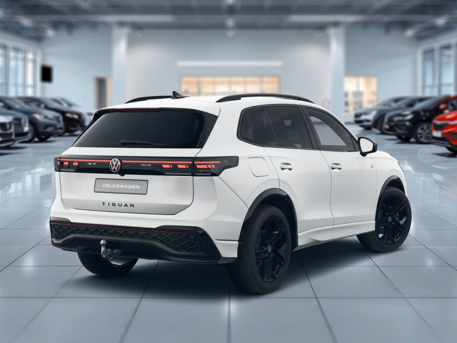 Fahrzeugabbildung Volkswagen Tiguan R-Line 2,0 l TDI SCR 4MOTION (193 PS) DSG*WINTERRÄDER*AHK*STHZG*