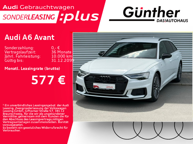 Audi A6 Avant 55 TFSIe QUATTRO SPORT S-LINE+HUD+B&O+
