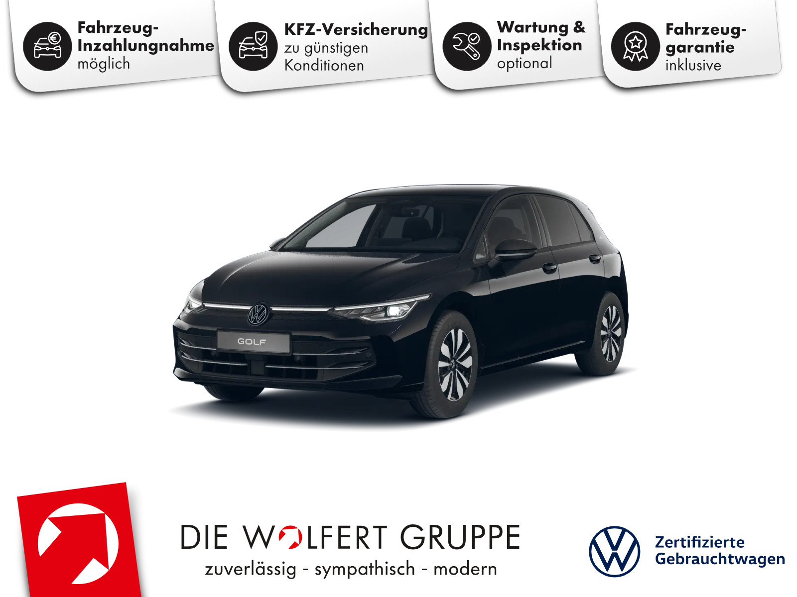 Volkswagen Golf GOAL 1.5 eTSI DSG AHK RFK NAVI CARPLAY ACC