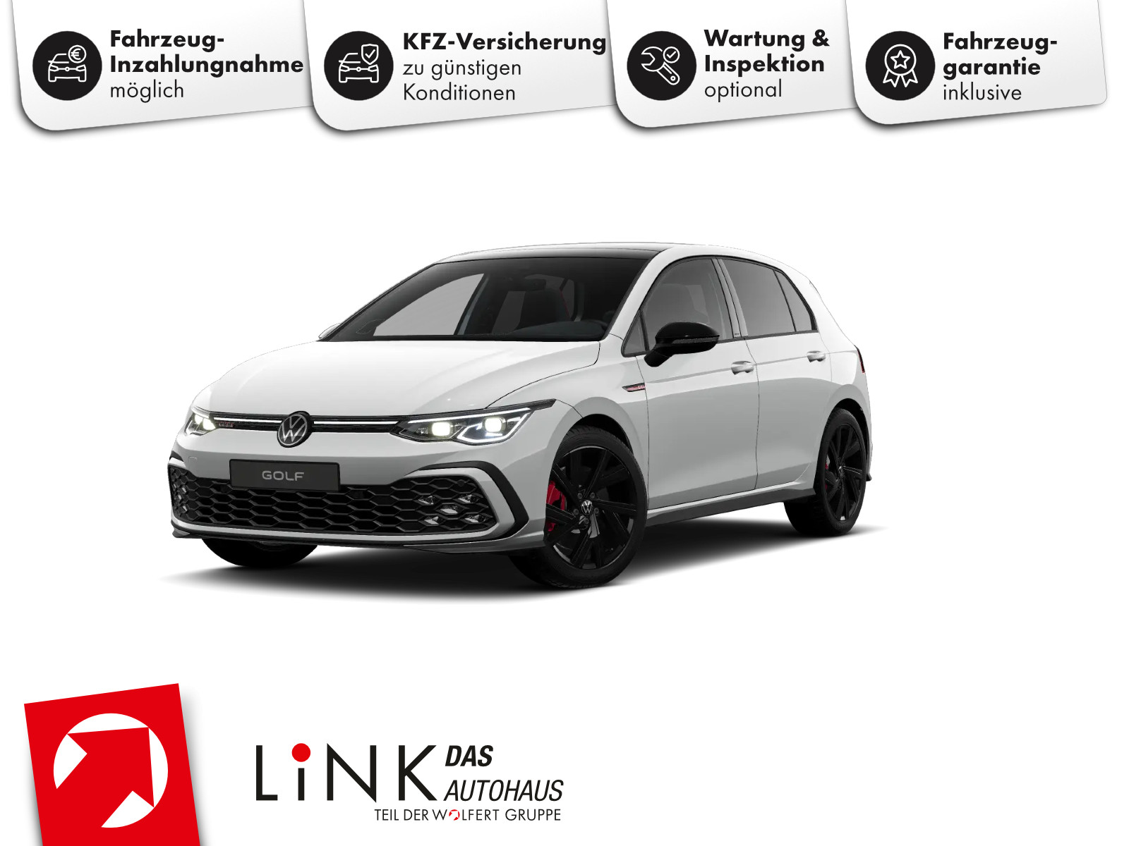 Fahrzeugabbildung Volkswagen Golf GTI 2.0 TSI DSG PANO HK ACC RFK NAVI CARPLAY