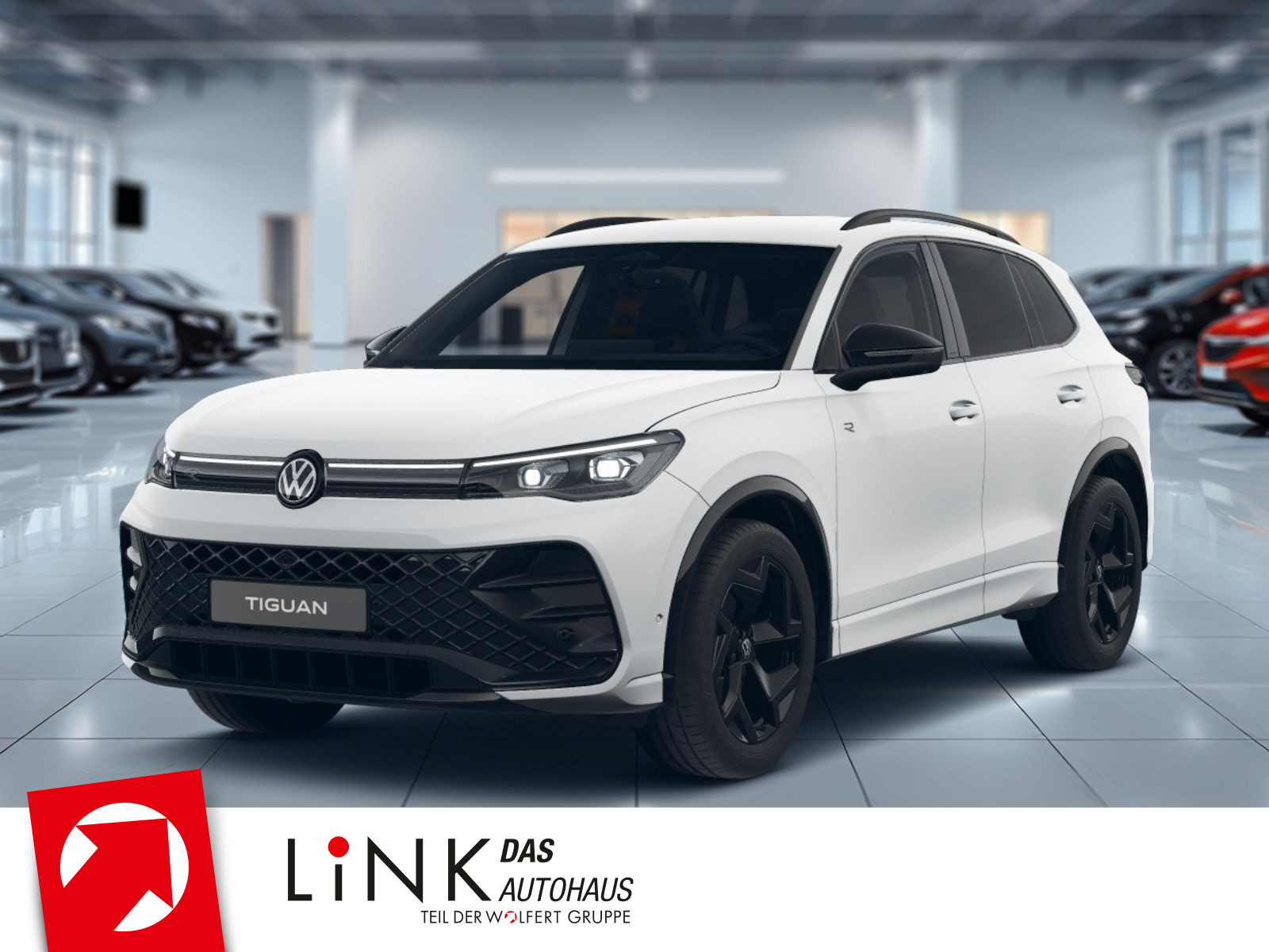 Volkswagen Tiguan R-Line 1,5 eTSI OPF (150 PS) DSG*AHK*WINTERRÄDER*MATRIX*NAVI*