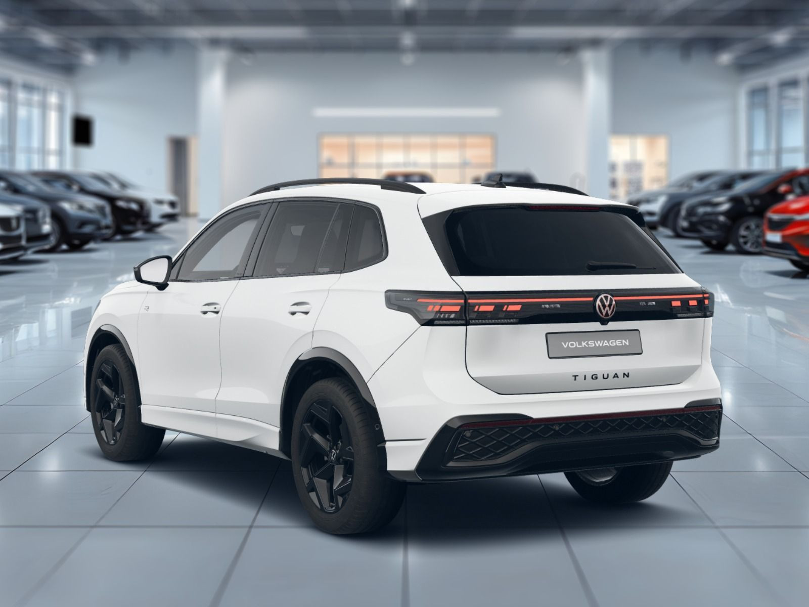 Fahrzeugabbildung Volkswagen Tiguan R-Line 1,5 eTSI OPF (150 PS) DSG*AHK*WINTERRÄDER*MATRIX*NAVI*