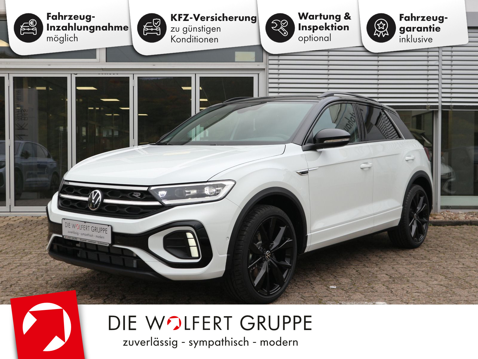 Volkswagen T-Roc R-Line 1.5 TSI OPF (150 PS) DSG *AHK*BLACKSTYLE*WINTERRÄDER*