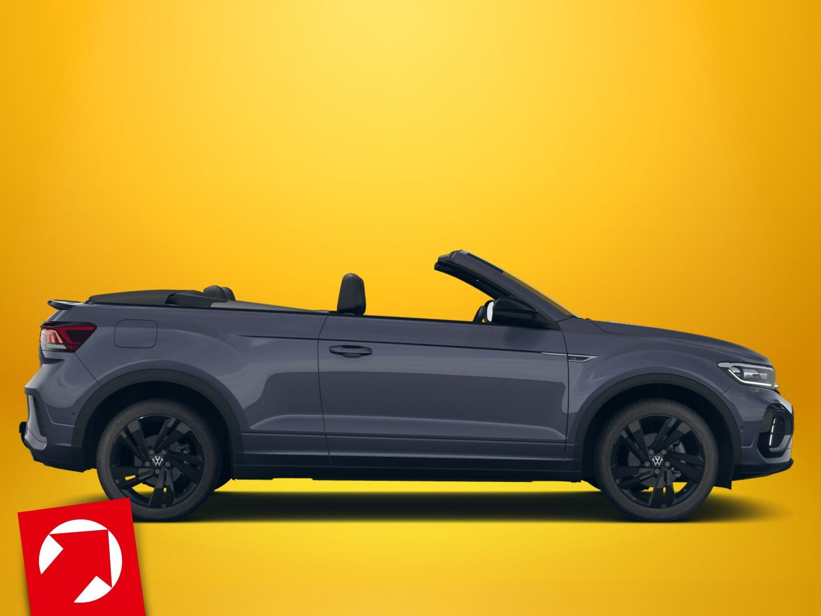 Fahrzeugabbildung Volkswagen T-Roc Cabriolet R-Line 1.5 l TSI OPF 110 kW (150 PS) 7-Gang-Doppelkupplungsgetriebe DSG