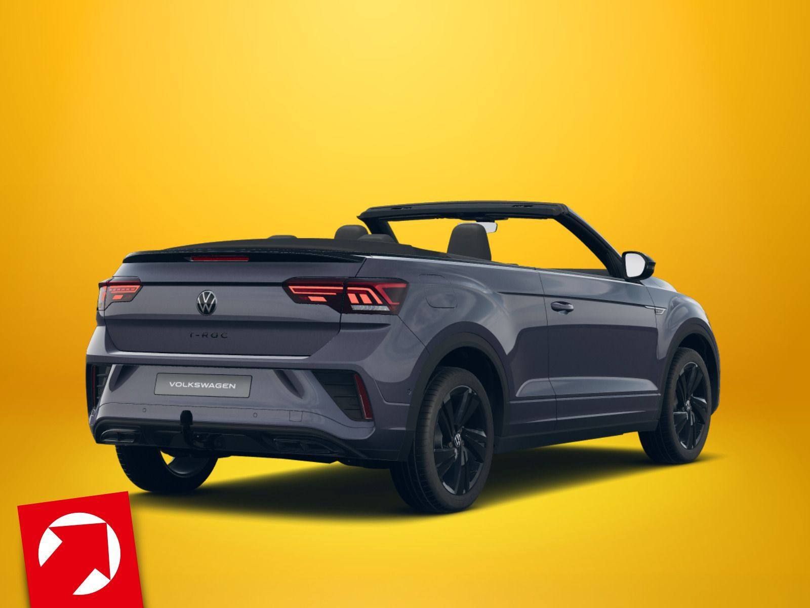Fahrzeugabbildung Volkswagen T-Roc Cabriolet R-Line 1.5 l TSI OPF 110 kW (150 PS) 7-Gang-Doppelkupplungsgetriebe DSG