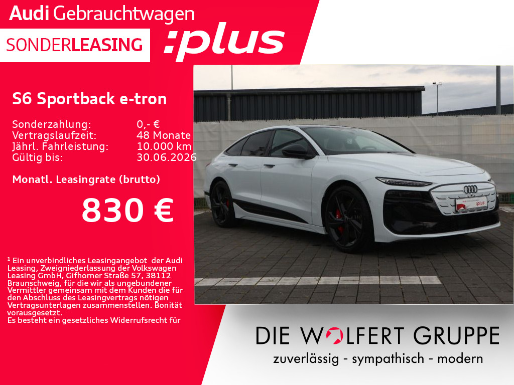 Audi Jahreswagen Leasing 15 Audi S6 Sportback e-tron SITZBELÜFTUNG*PANO*AHK*360°