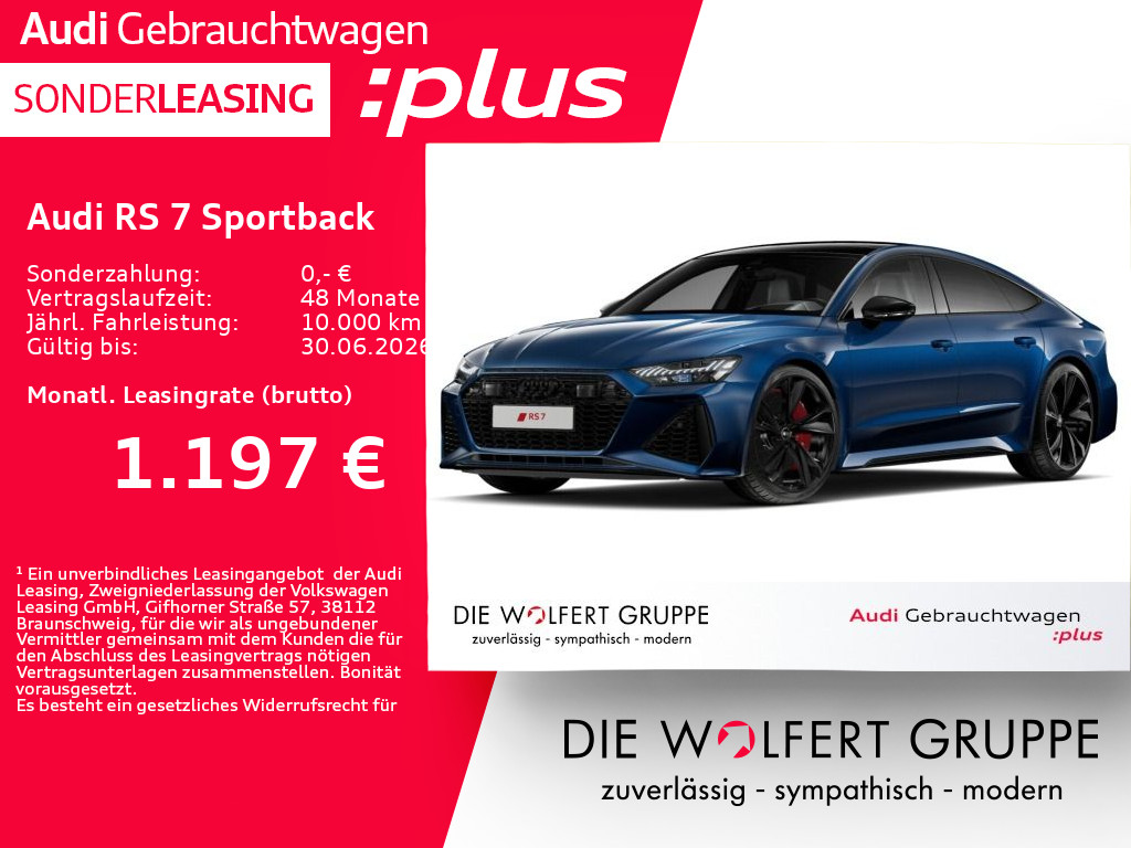 Audi RS 7 Sportback RS-SPORTAGA*ALLRADLENKUNG*360°