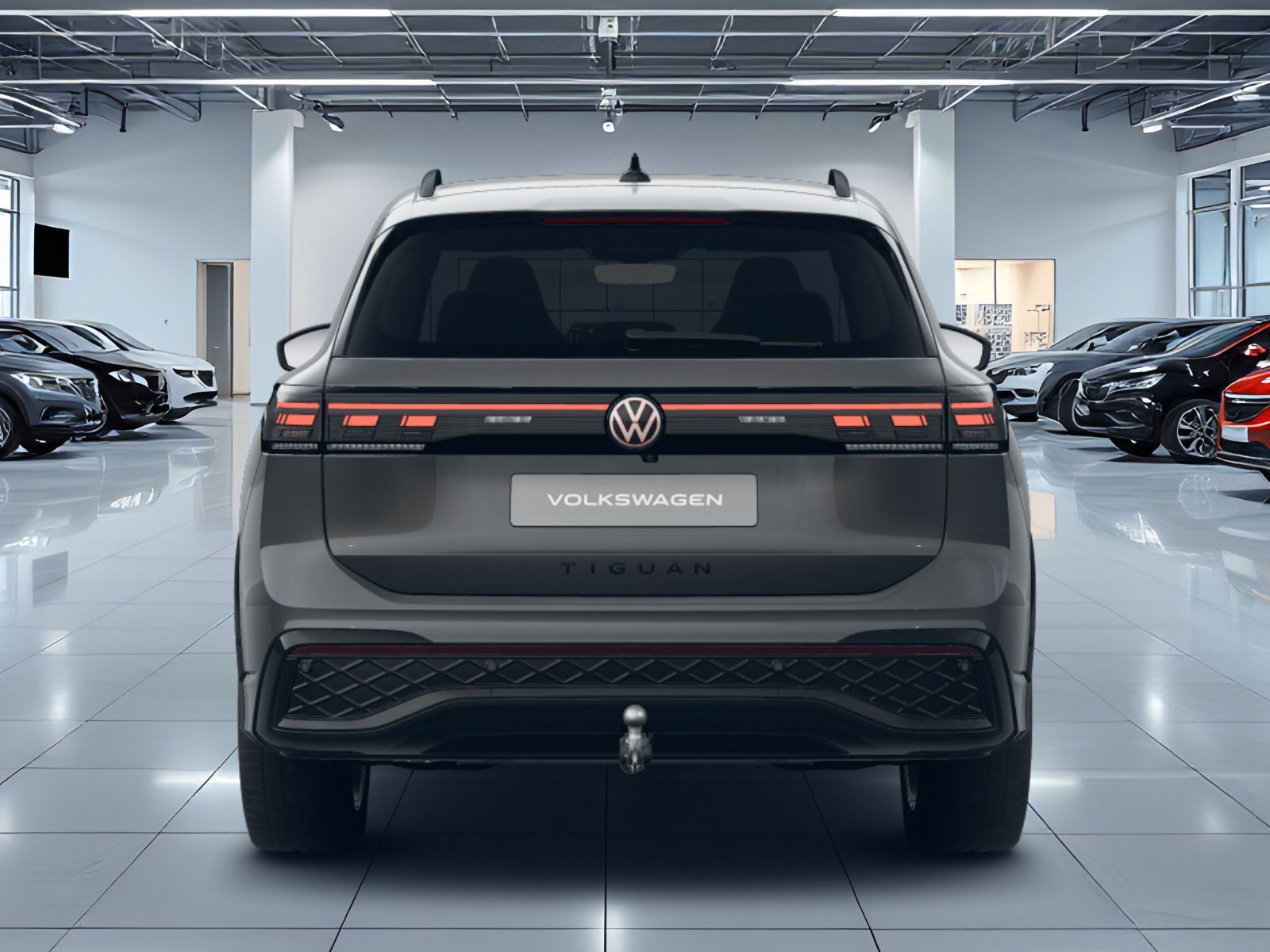 Fahrzeugabbildung Volkswagen Tiguan R-Line 1,5 eHybrid OPF (150 PS) / (115 PS) DSG*AHK*WINTERRÄDER*NAVI*