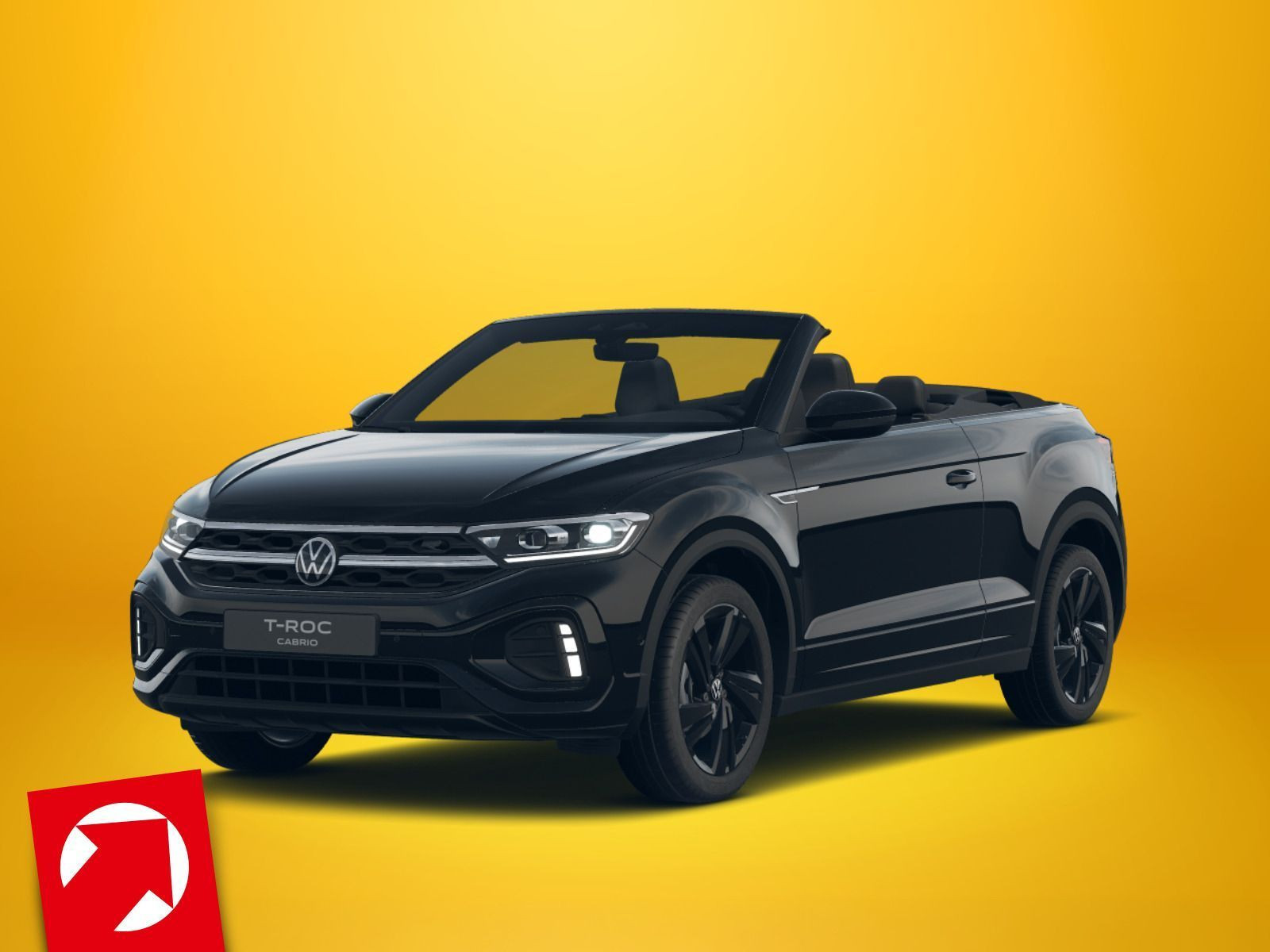 Fahrzeugabbildung Volkswagen T-Roc Cabriolet R-Line 1.5 TSI OPF 110 kW (150 PS) DSG *AHK*BLACKSTYLE*NAVI*