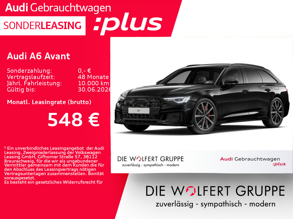 Audi A6 Avant S line 55 TFSI e quattro S tronic 0,5%