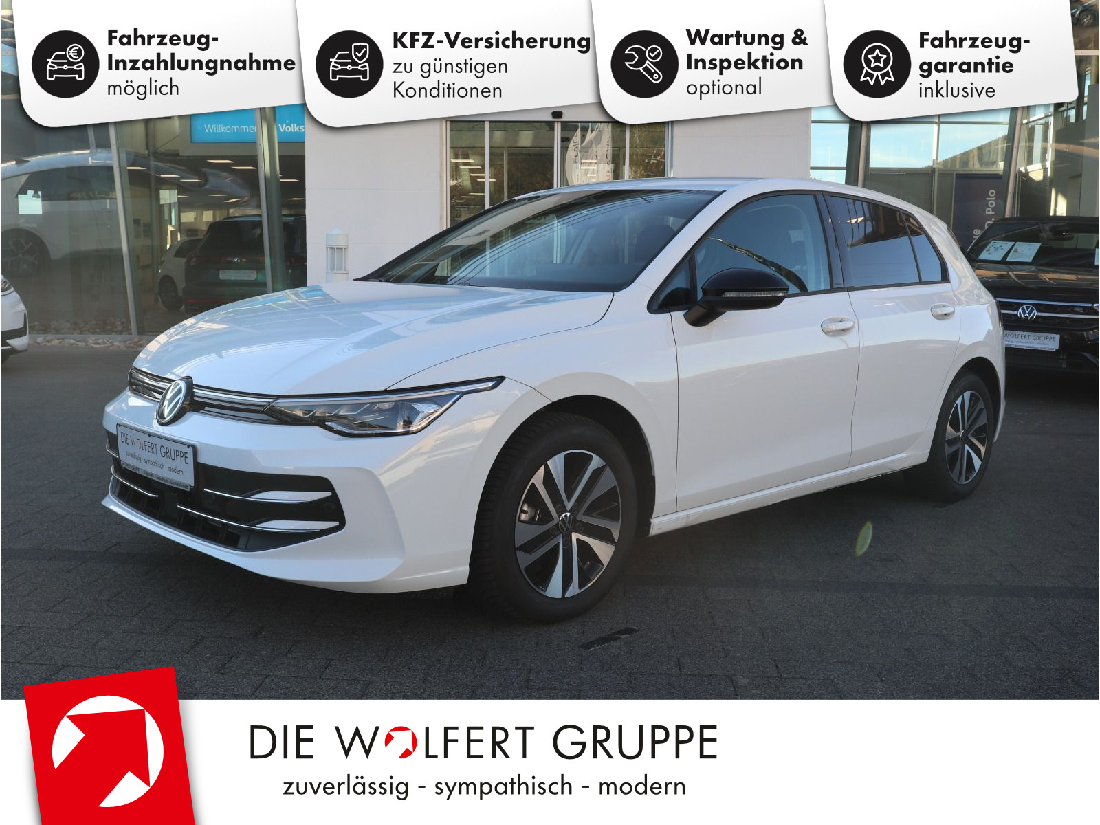Volkswagen Golf Energy 1.5 eTSI DSG NAVI LED PLUS 5J GARANTIE
