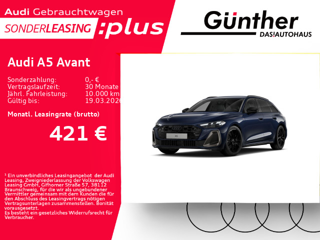 Audi A5 Avant TFSI QUATTRO S LINE EDITION ONE+WINTERR