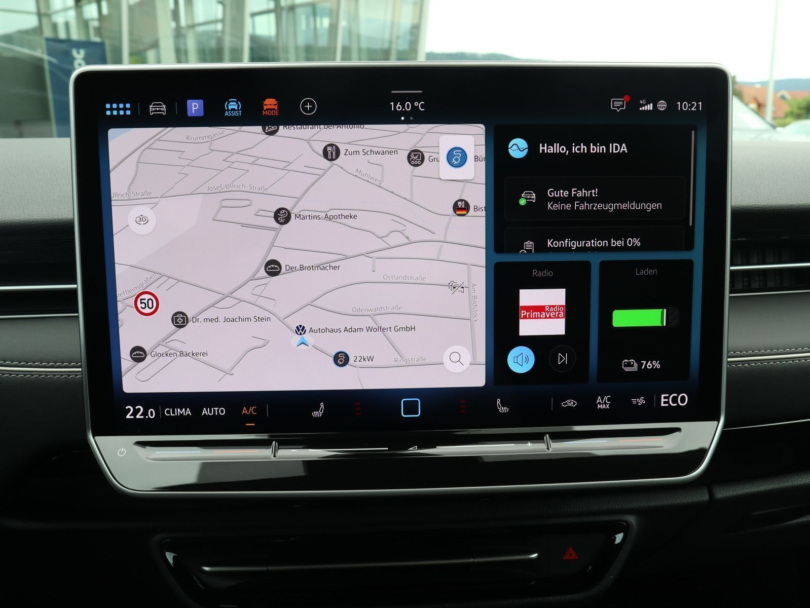 Fahrzeugabbildung Volkswagen ID.7 Tourer Pro 210 kW (286 PS) 77 kWh 1-Gang-Automatik
