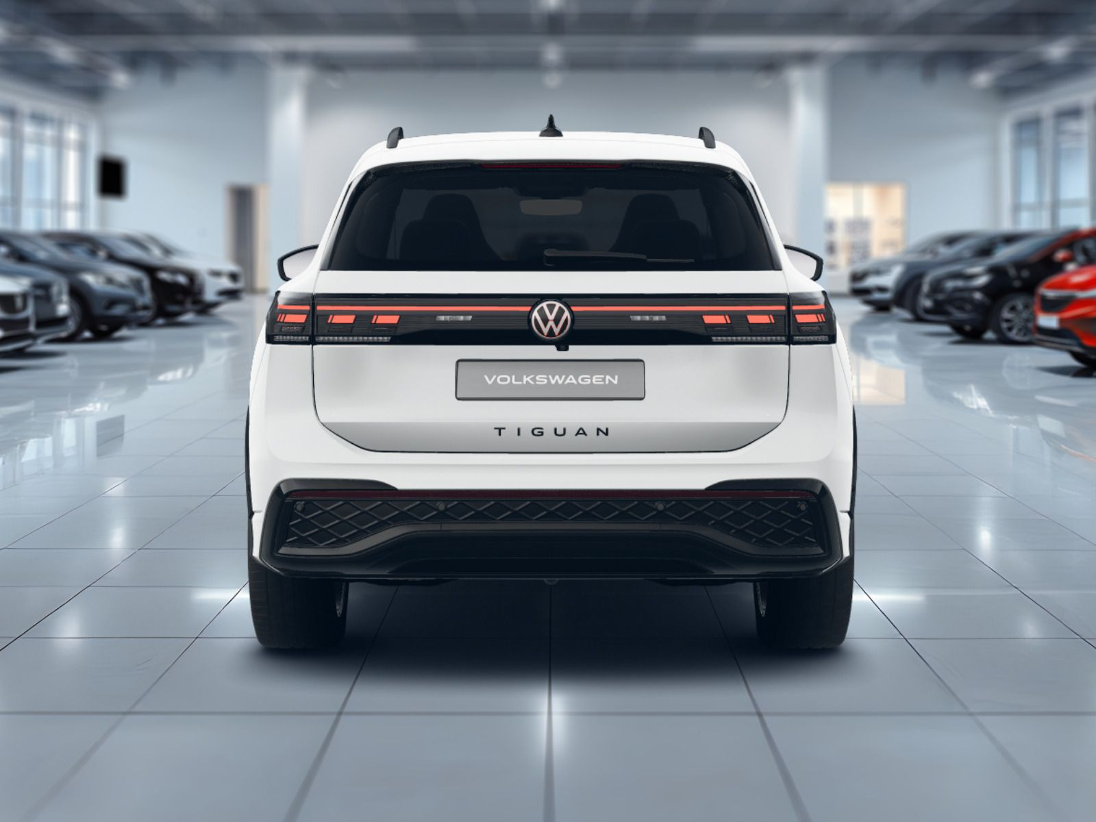 Fahrzeugabbildung Volkswagen Tiguan R-Line 1,5 l eTSI OPF (150 PS) DSG*WINTERRÄDER*NAVI*