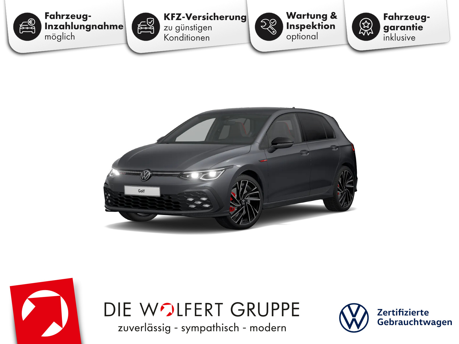 Volkswagen Golf GTI 2.0 TSI DSG MATRIX AHK NAVI CARPLAY