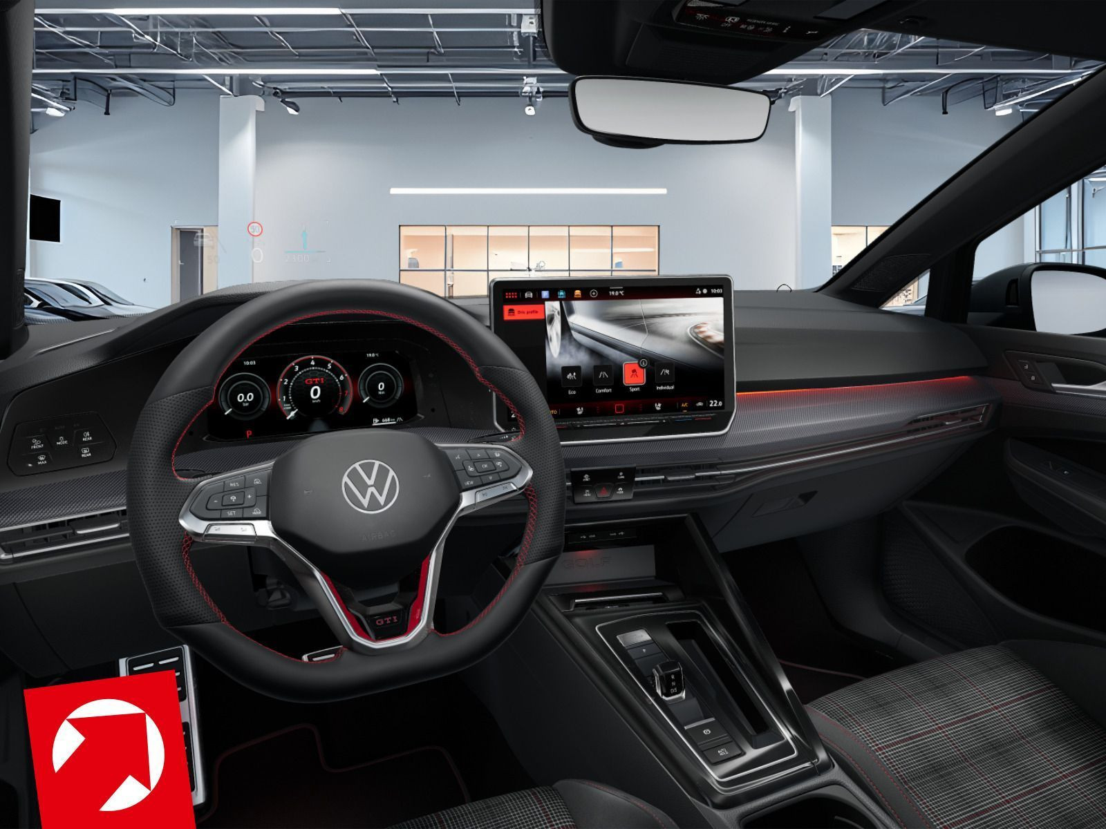 Fahrzeugabbildung Volkswagen Golf GTI 2,0 TSI (265 PS) OPF DSG *WINTERRÄDER*19 ZOLL*MATRIX*BUSINESS-KOMFORT*
