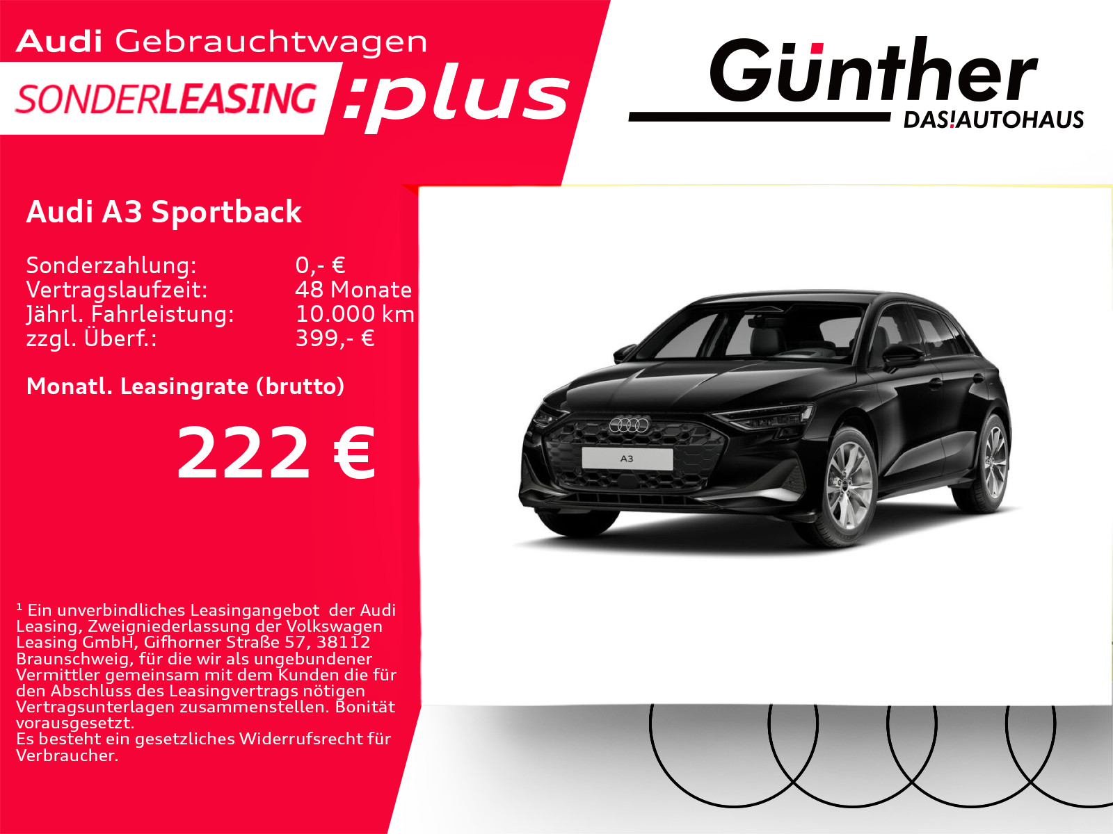 Audi A3 Sportback TFSI S TRONIC+WINTERRÄ+SONOS+HEAD U