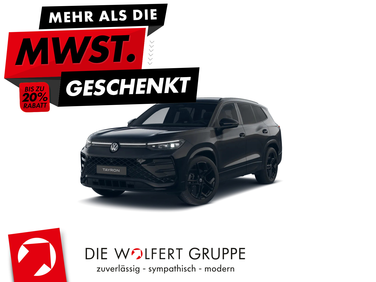 Volkswagen Tayron R-Line 2,0 TDI (150 PS) DSG *AHK*7-SITZER*BLACKSTYLE*