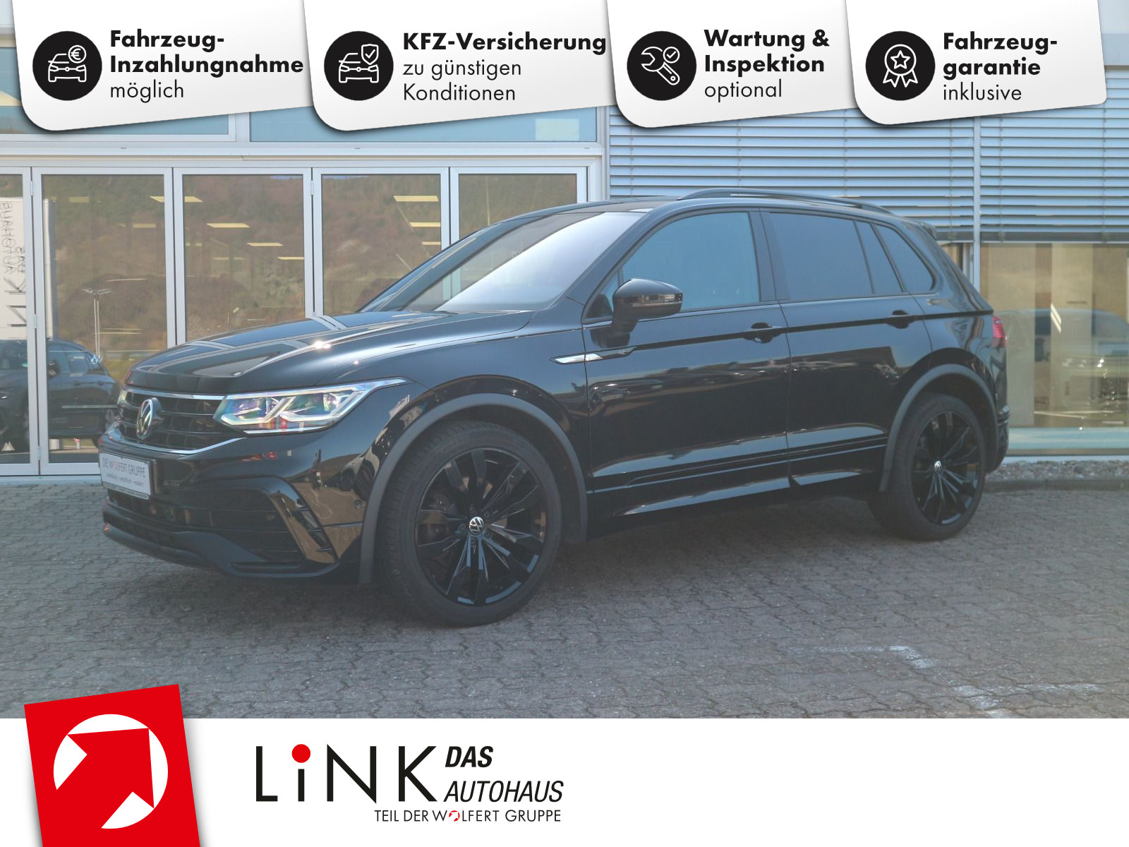 Volkswagen Tiguan 2.0 TDI DSG 4M R-Line AHK STHZG RFK MATRIX