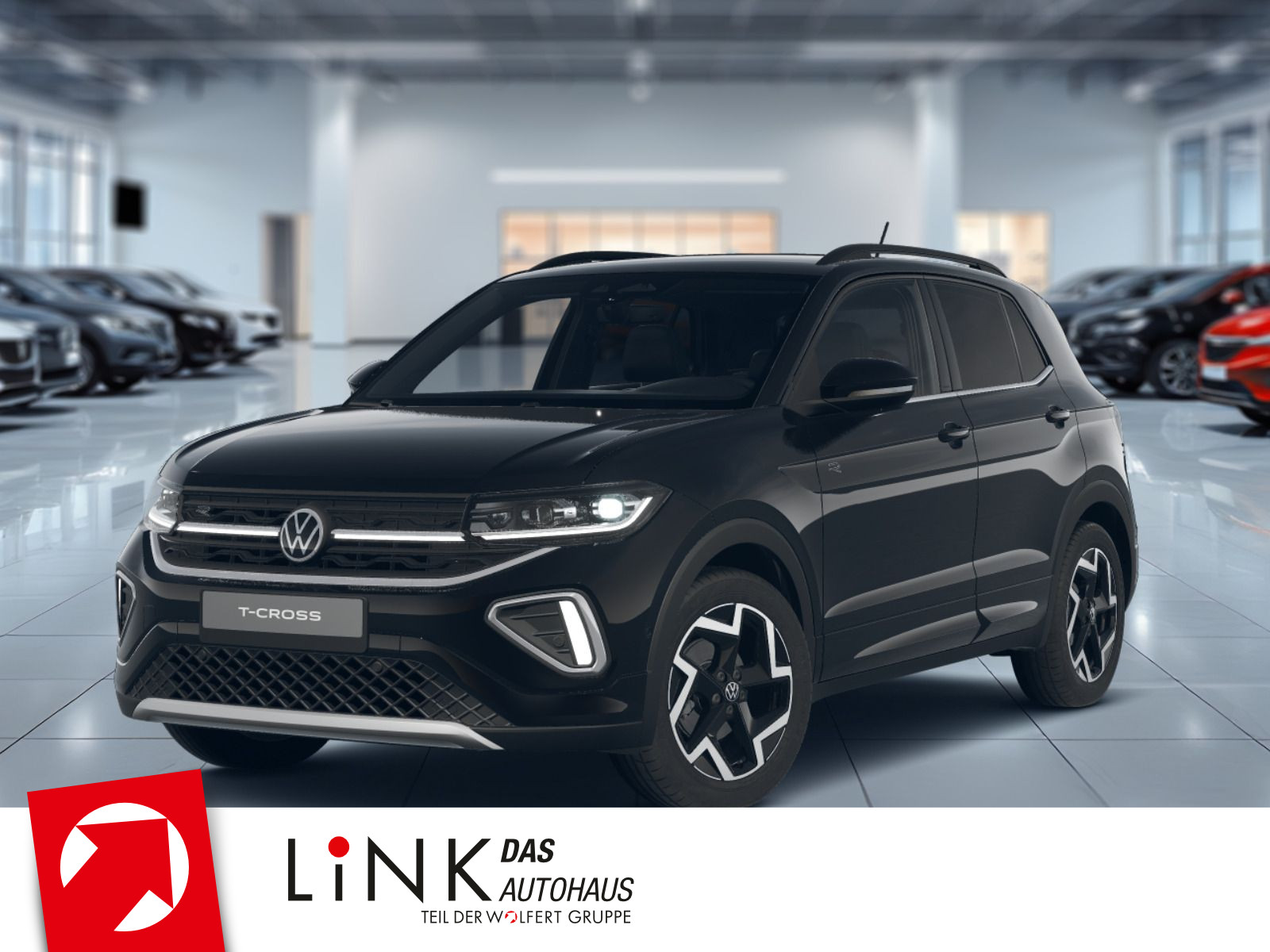 Volkswagen T-Cross R-Line 1.5 TSI ACT OPF (150 PS) DSG*AHK*NAVI*ALLWETTER*