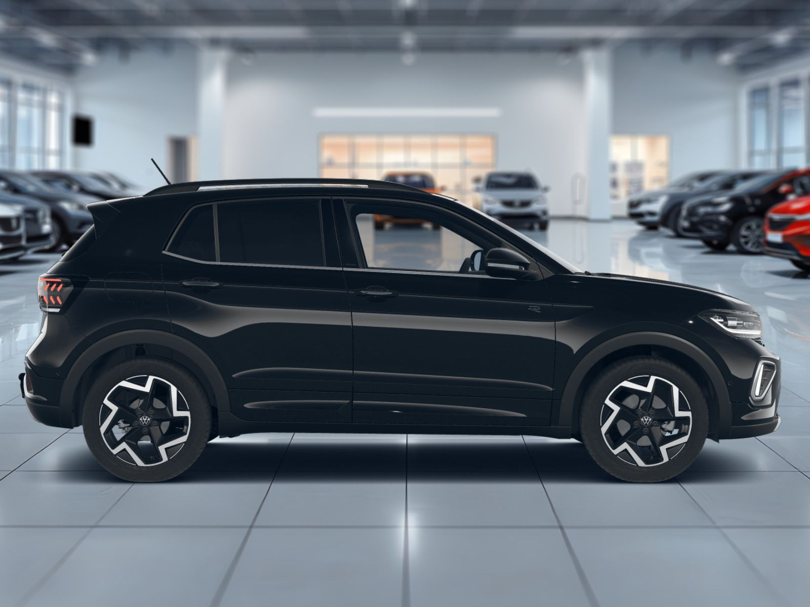 Fahrzeugabbildung Volkswagen T-Cross R-Line 1.5 TSI ACT OPF (150 PS) DSG*AHK*NAVI*ALLWETTER*