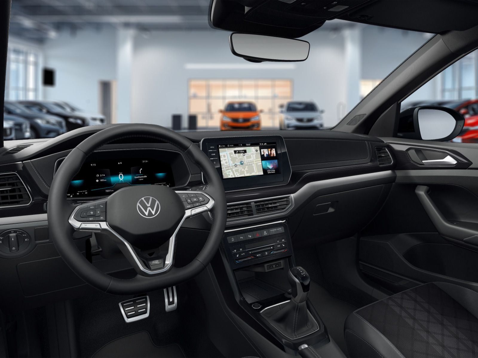 Fahrzeugabbildung Volkswagen T-Cross R-Line 1.5 TSI ACT OPF (150 PS) DSG*AHK*NAVI*ALLWETTER*