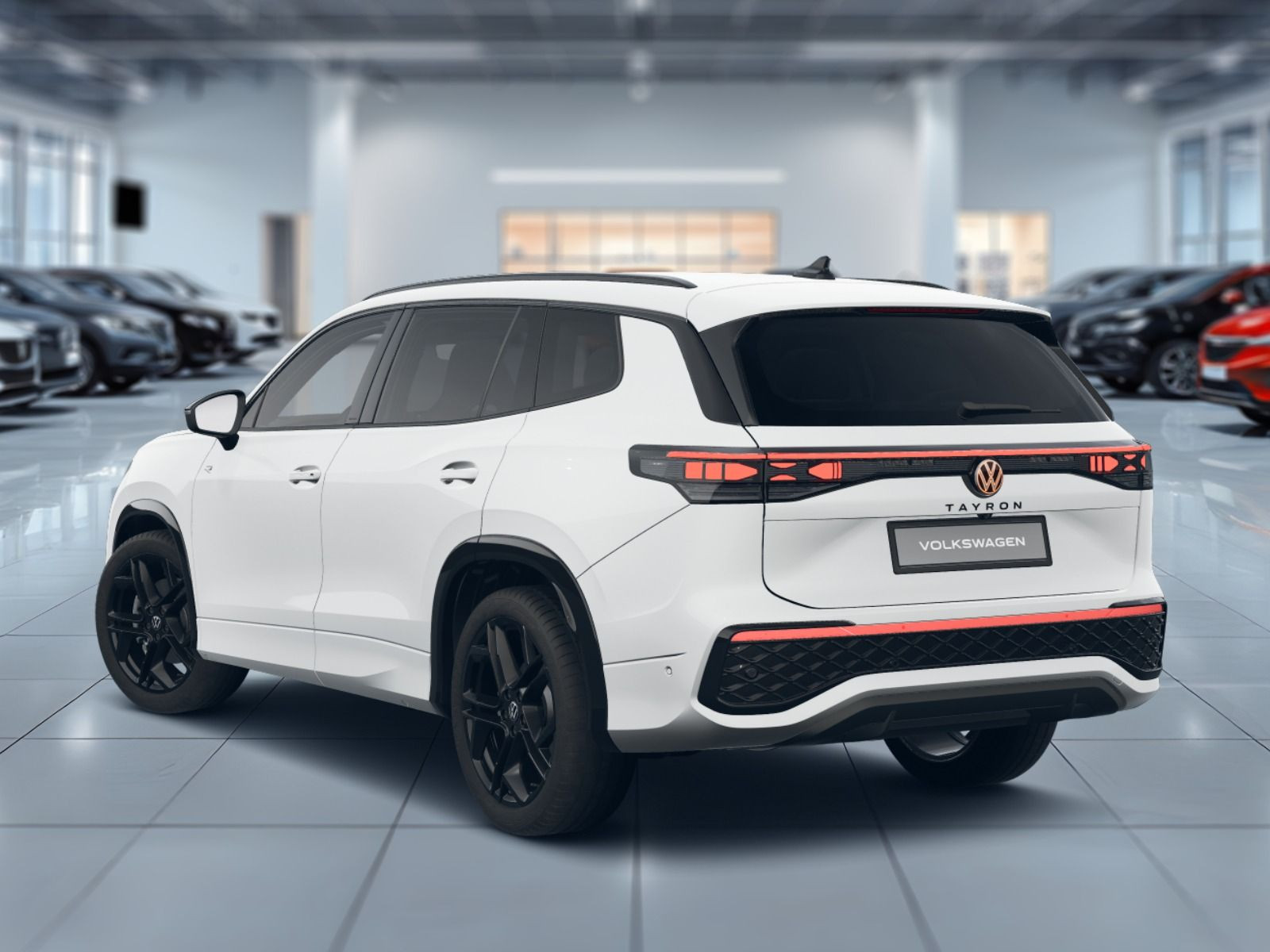 Fahrzeugabbildung Volkswagen Tayron R-Line 2,0 l TDI SCR 4MOTION (193 PS) DSG*WINTERRÄDER*AHK*STHZG*