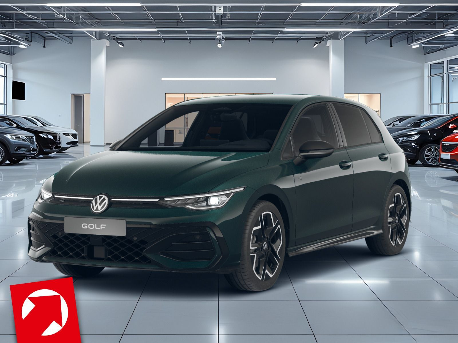 Fahrzeugabbildung Volkswagen Golf R-Line 2,0 l TSI 4MOTION (204 PS) DSG *AHK*BLACKSTYLE*NAVI*