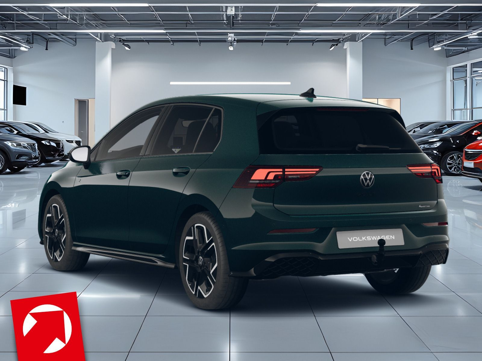 Fahrzeugabbildung Volkswagen Golf R-Line 2,0 l TSI 4MOTION (204 PS) DSG *AHK*BLACKSTYLE*NAVI*