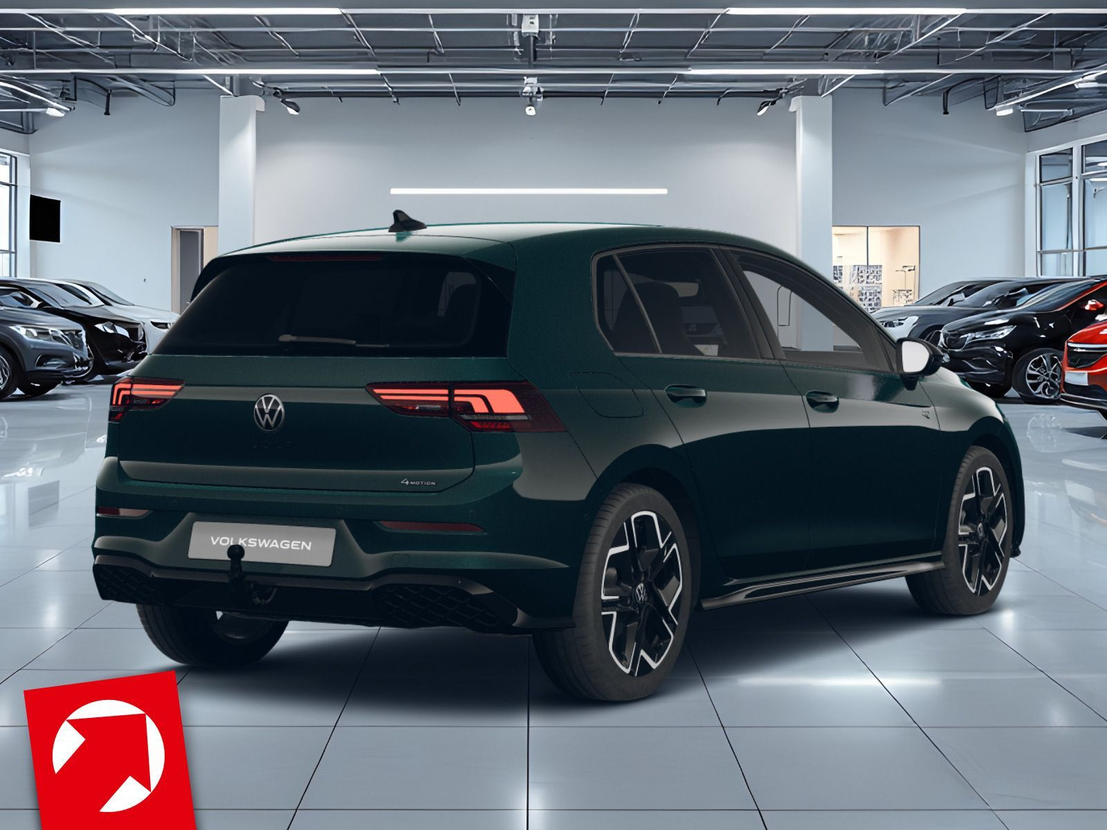 Fahrzeugabbildung Volkswagen Golf R-Line 2,0 l TSI 4MOTION (204 PS) DSG *AHK*BLACKSTYLE*NAVI*
