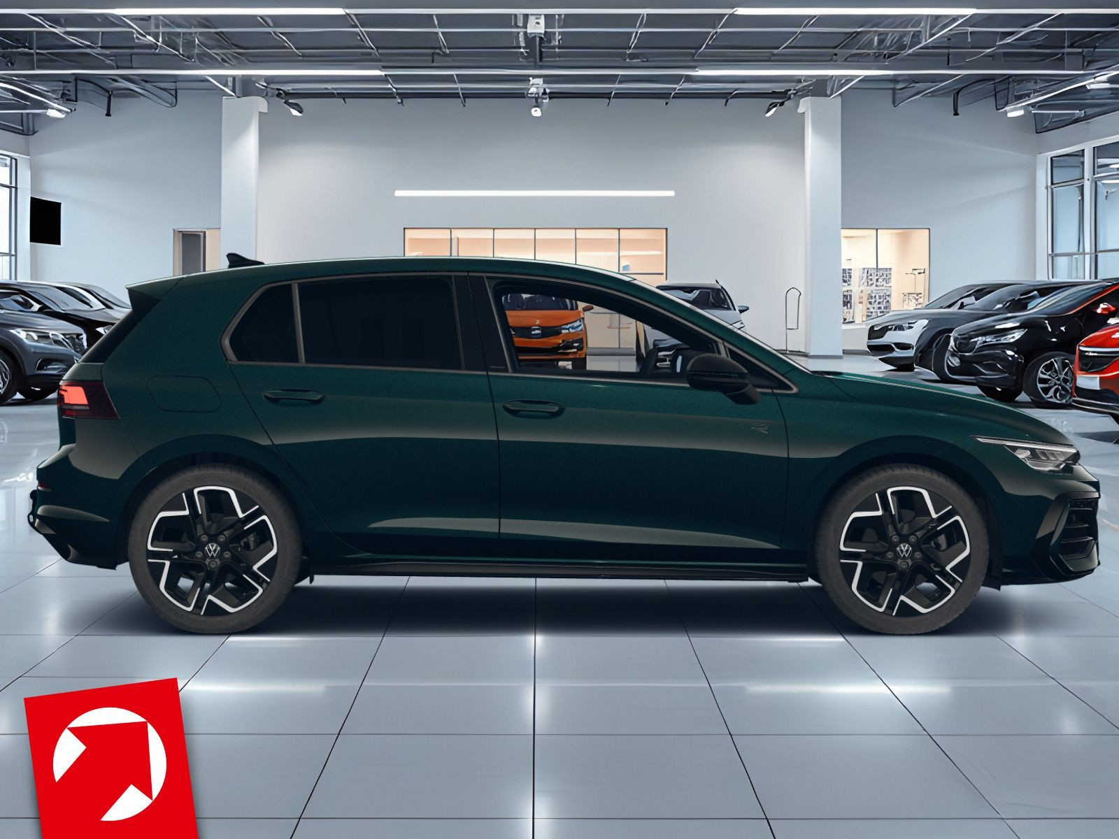 Fahrzeugabbildung Volkswagen Golf R-Line 2,0 l TSI 4MOTION (204 PS) DSG *AHK*BLACKSTYLE*NAVI*
