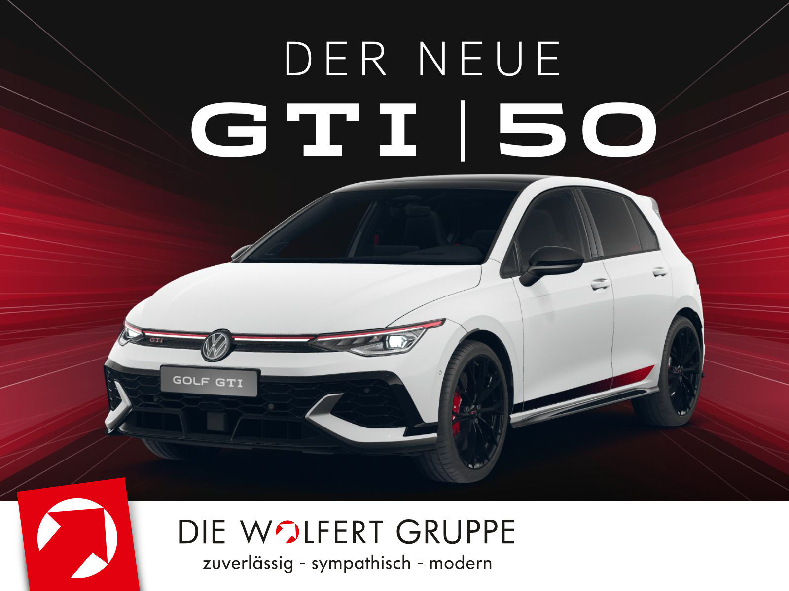 Volkswagen Golf GTI EDITION 50 2,0 TSI OPF (325 PS) DSG**PERFORMANCE-PAKET*PANORAMA*WINTERRÄDER*HARMAN KARDON*