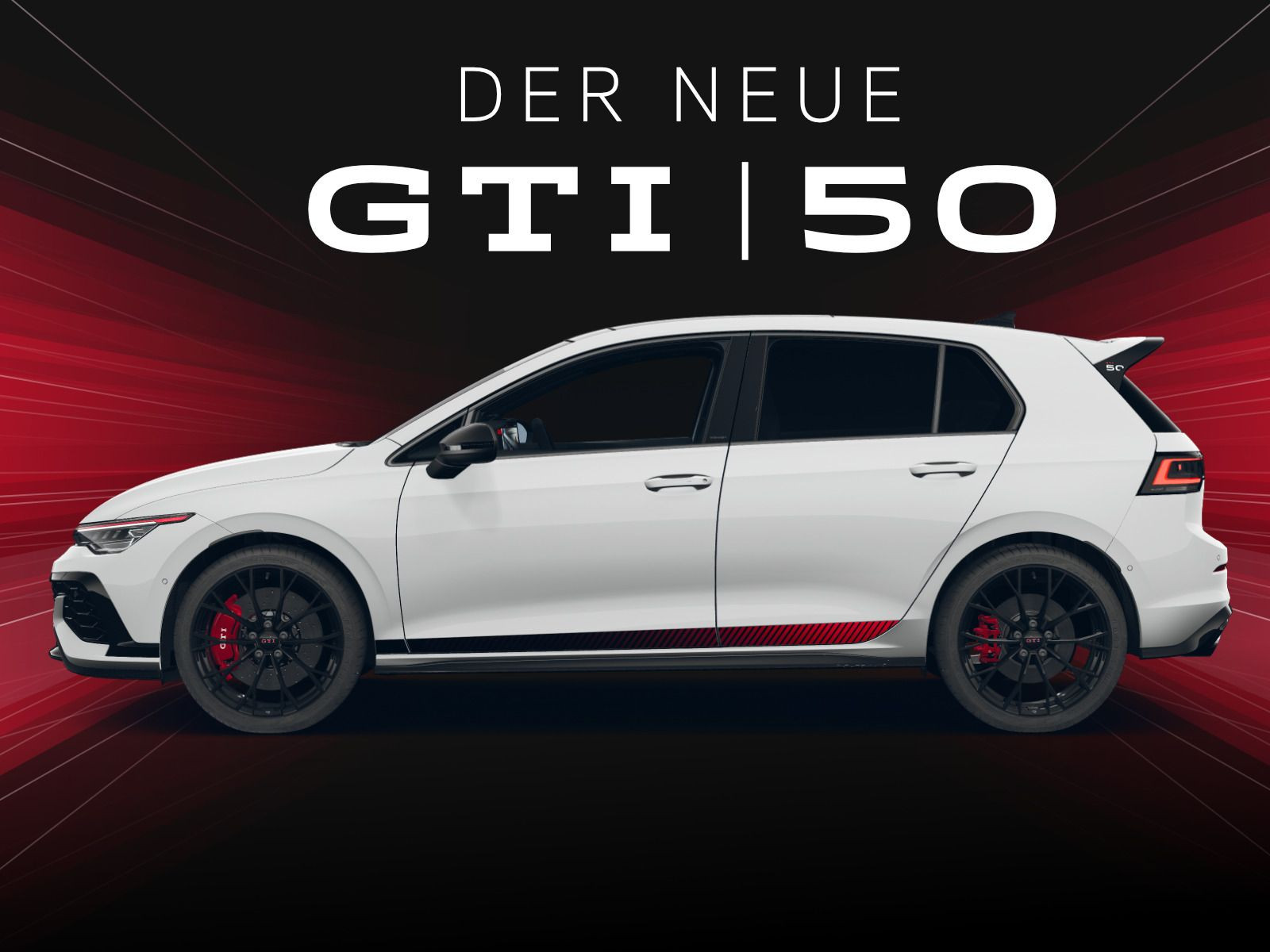 Fahrzeugabbildung Volkswagen Golf GTI EDITION 50 2,0 TSI OPF (325 PS) DSG**PERFORMANCE-PAKET*PANORAMA*WINTERRÄDER*HARMAN KARDON*