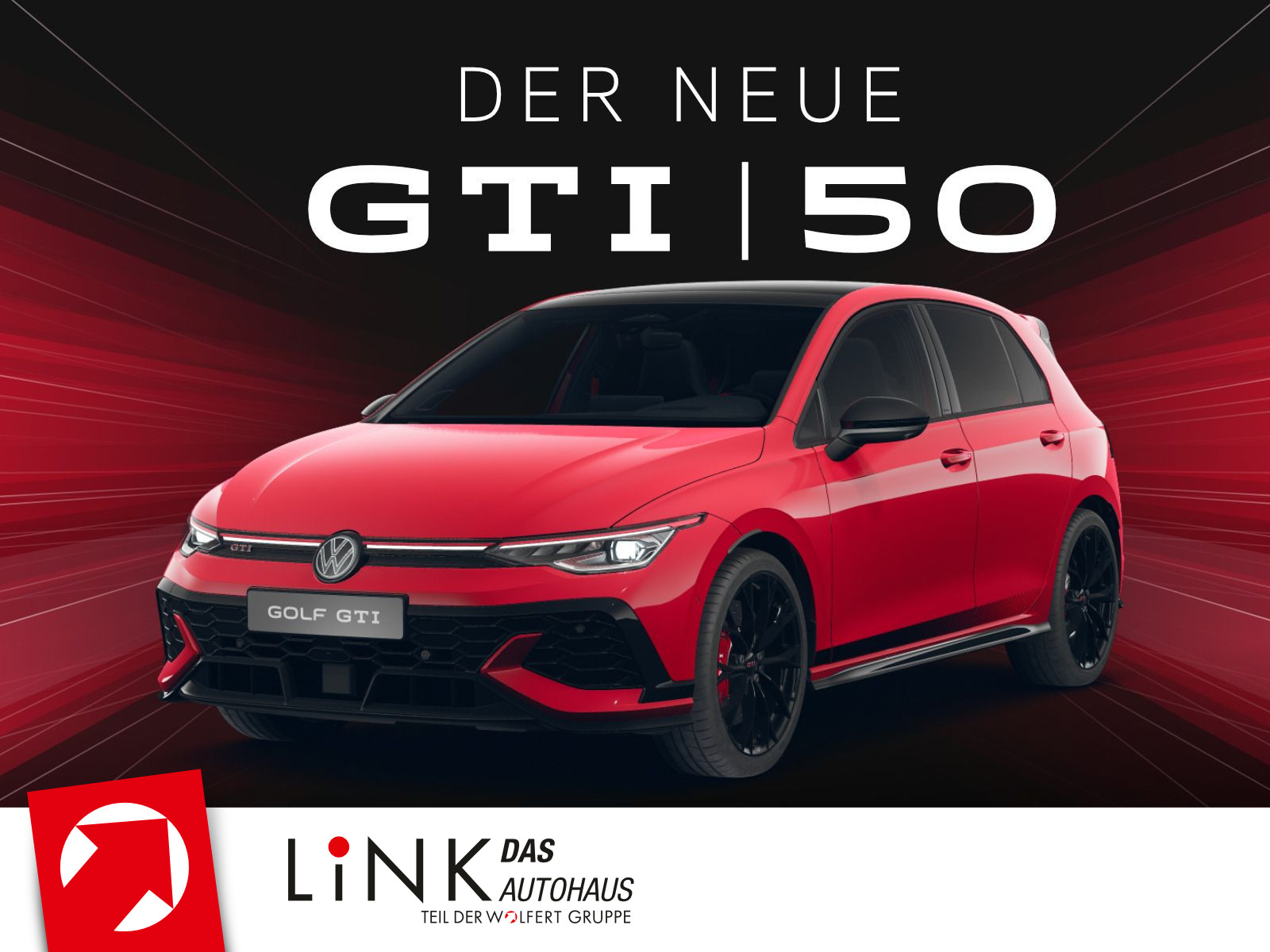 Volkswagen Golf GTI EDITION 50 2,0 TSI OPF (325 PS) DSG*HARMAN KARDON*PANORAMA*WINTERRÄDER*