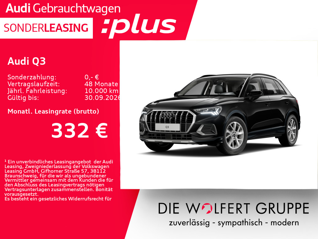 Audi Q3 advanced 35 TFSI S tronic KAMERA*ACC*AHK*NAVI