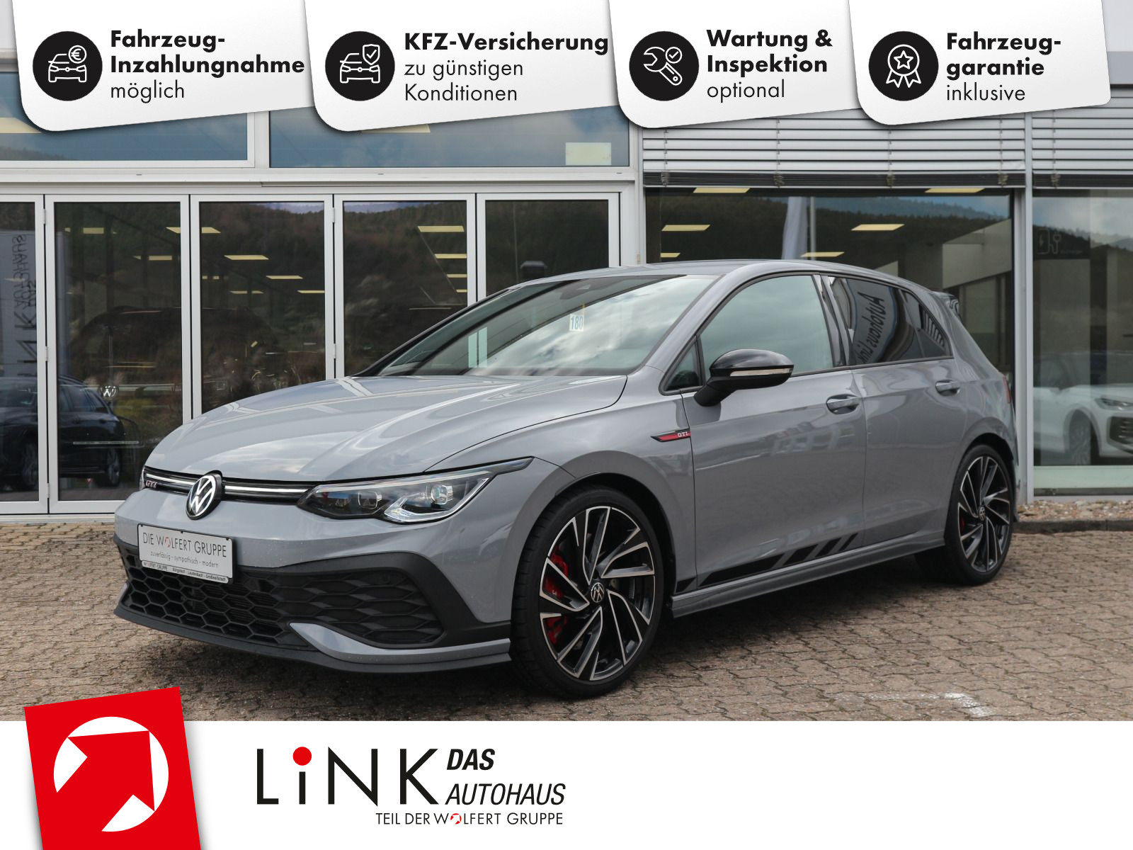 Fahrzeugabbildung Volkswagen Golf GTI Clubsport 2.0 TSI DSG HK RFK ACC NAVI CARPLAY