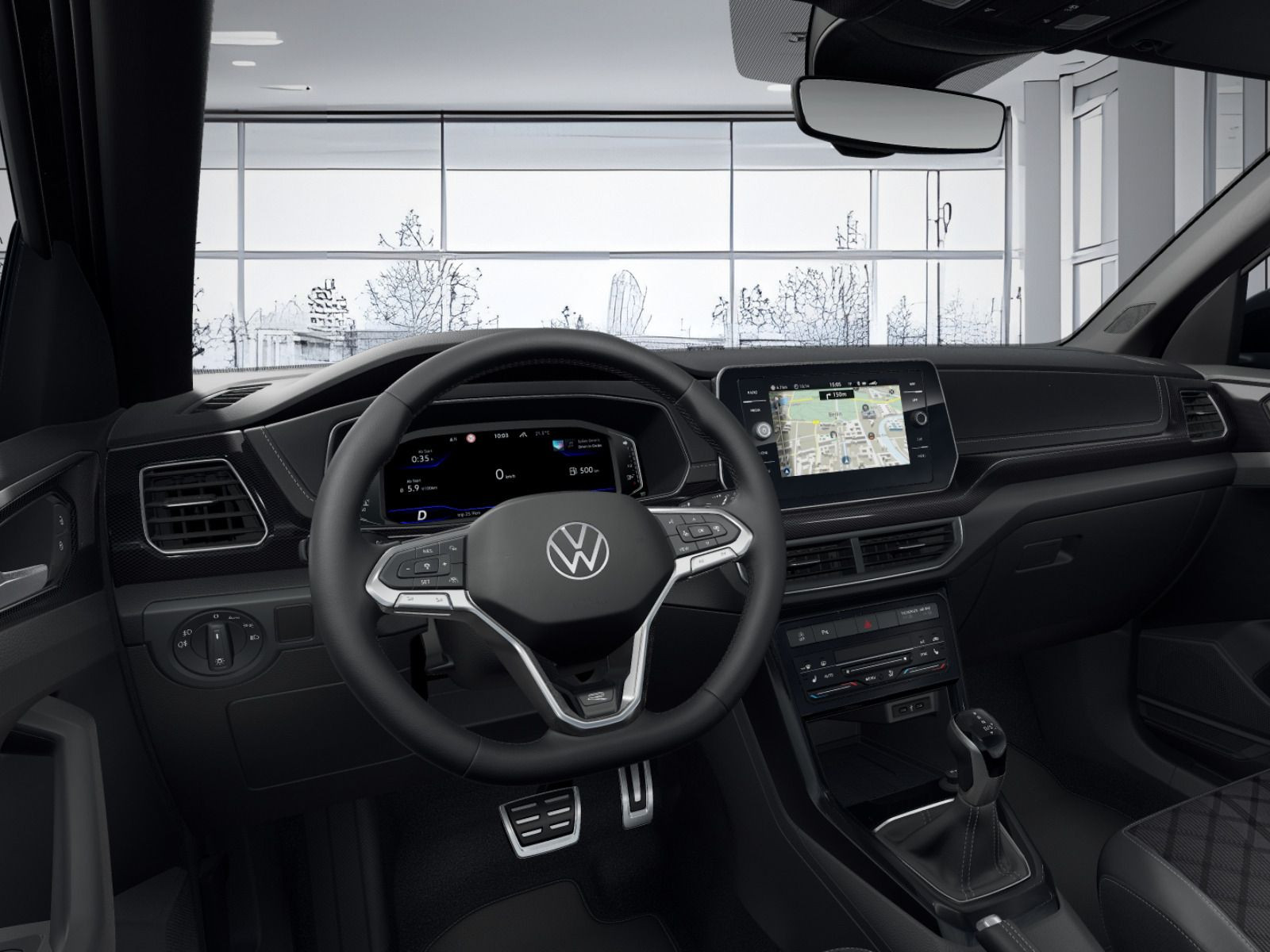 Fahrzeugabbildung Volkswagen T-Cross R-Line 1.0 TSI OPF (116 PS) DSG *AHK*RFK*BLACKSTYLE*NAVI*
