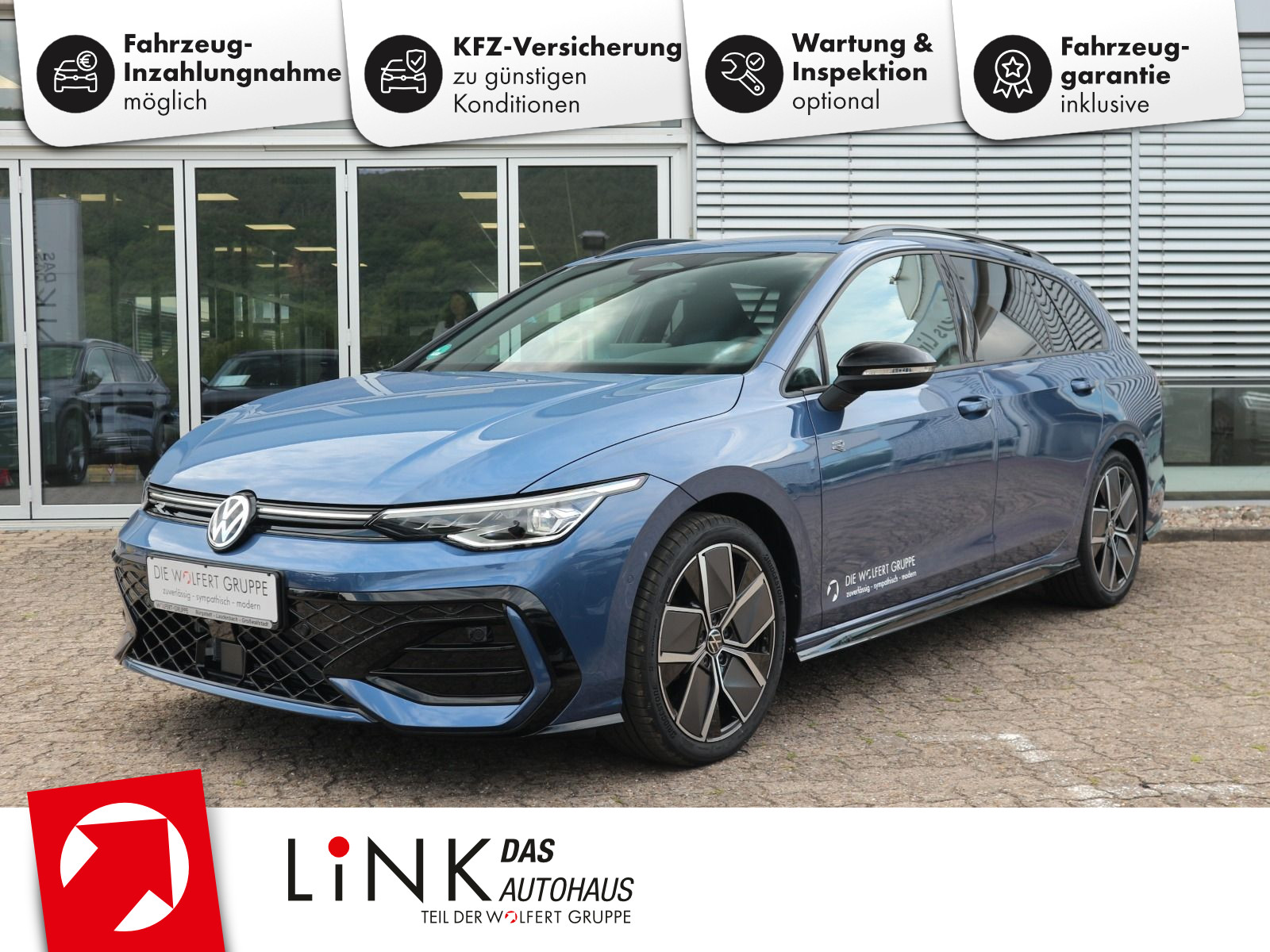 Volkswagen Golf Variant R-Line 2.0 TDI DSG AHK BLACK STYLE LED PLUS