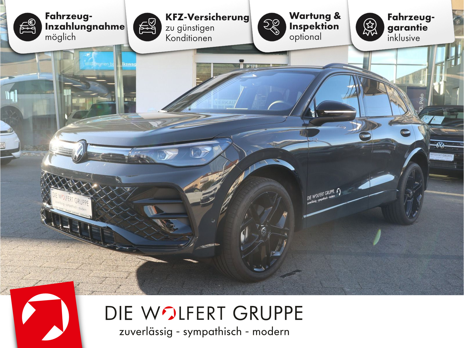 Volkswagen Tiguan R-Line 2.0 TDI DSG 4M AHK STHZG MATRIX HUD