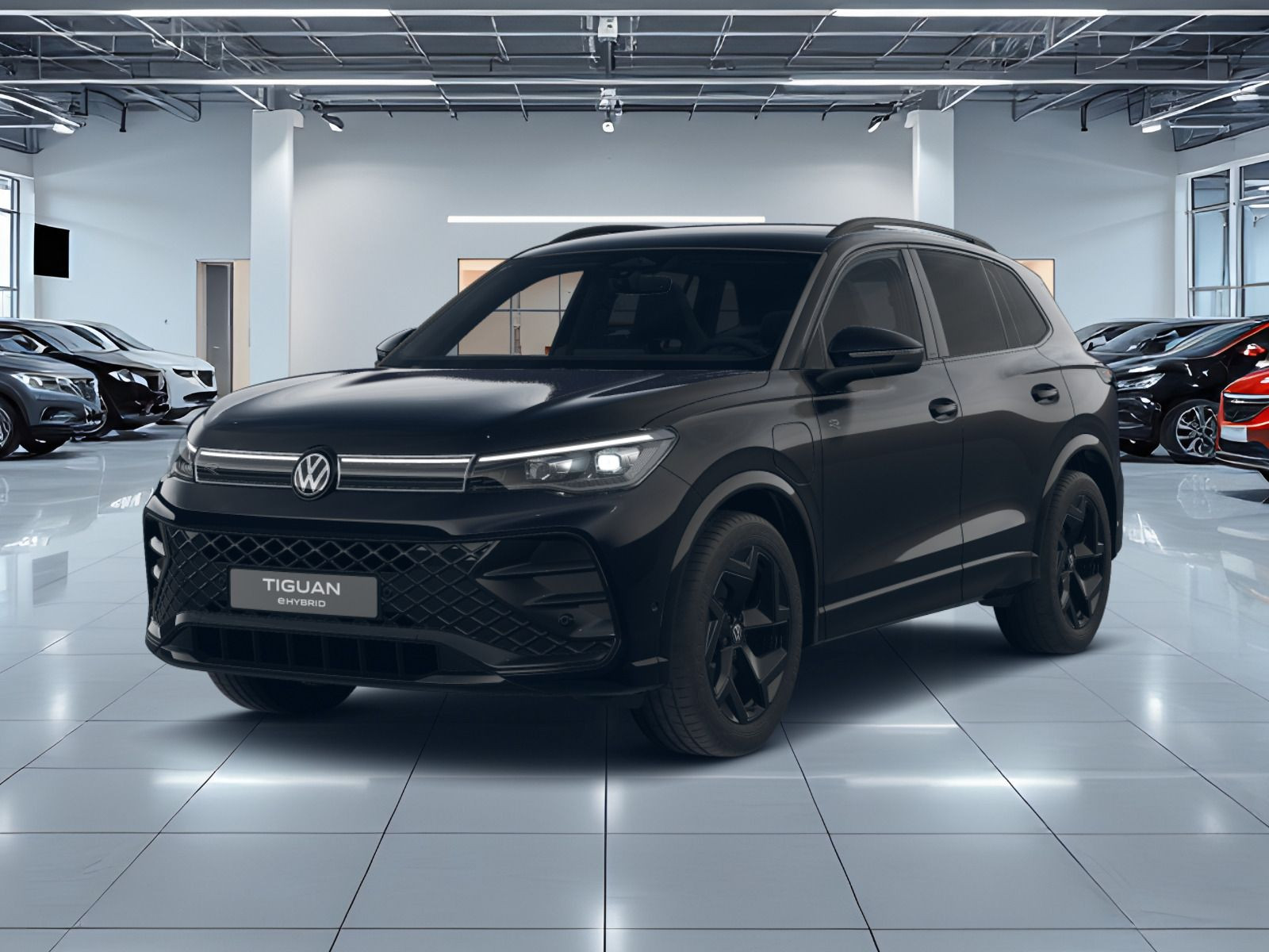 Fahrzeugabbildung Volkswagen Tiguan R-Line 1,5 eHybrid OPF (177 PS) / (115 PS) DSG*AHK*WINTERRÄDER*NAVI*