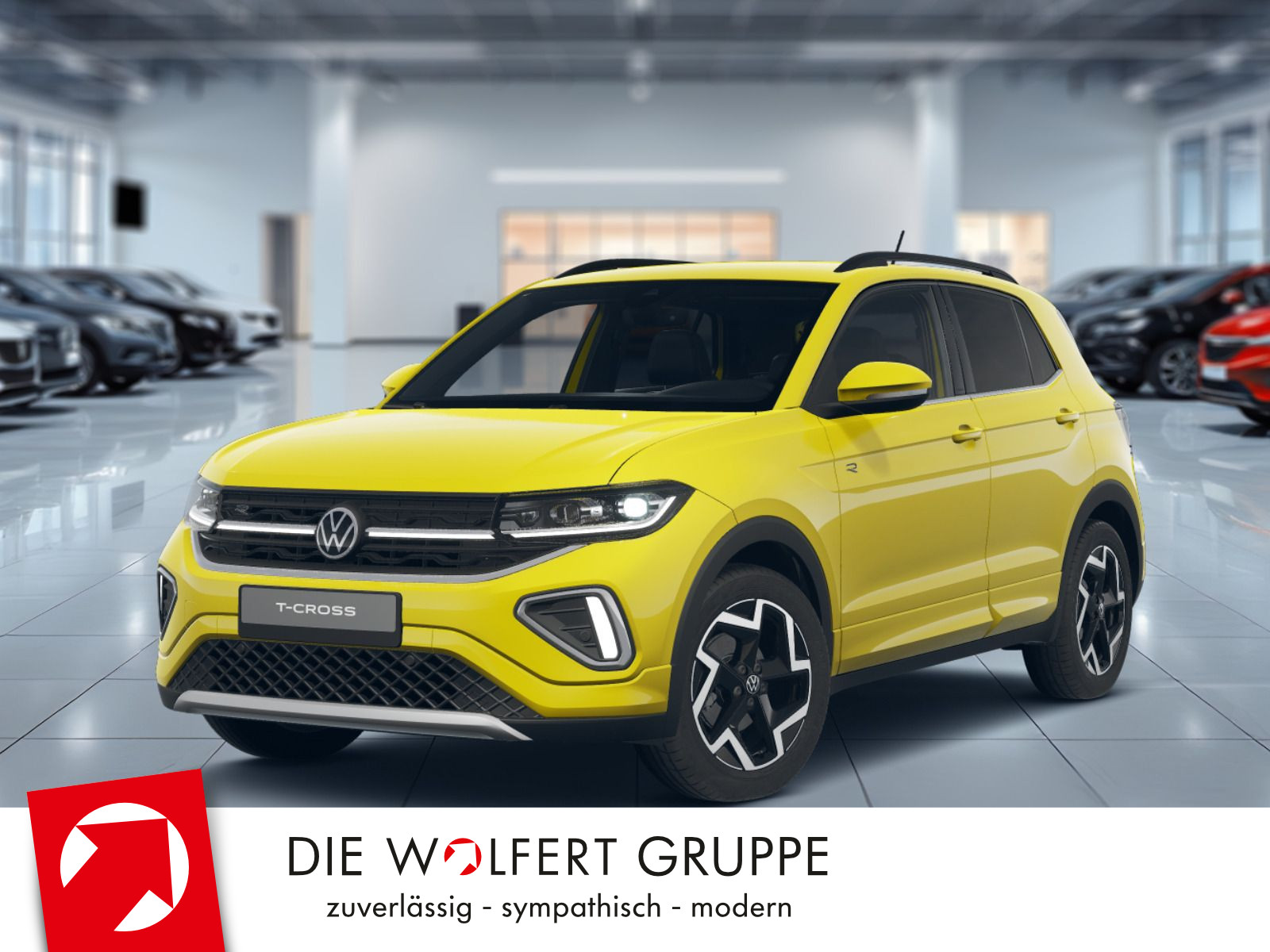 Volkswagen T-Cross R-Line 1.0 TSI OPF (116 PS) 6-Gang*GANZJAHRESREIFEN*AHK*NAVI*