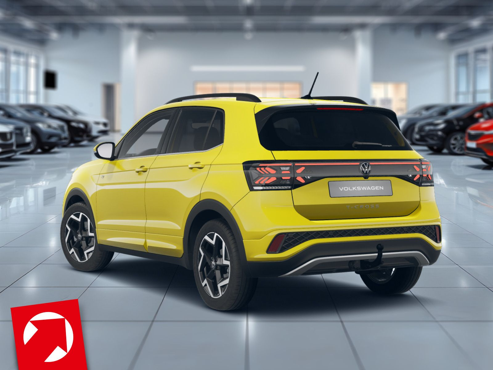 Fahrzeugabbildung Volkswagen T-Cross R-Line 1.0 TSI OPF (116 PS) 6-Gang*GANZJAHRESREIFEN*AHK*NAVI*