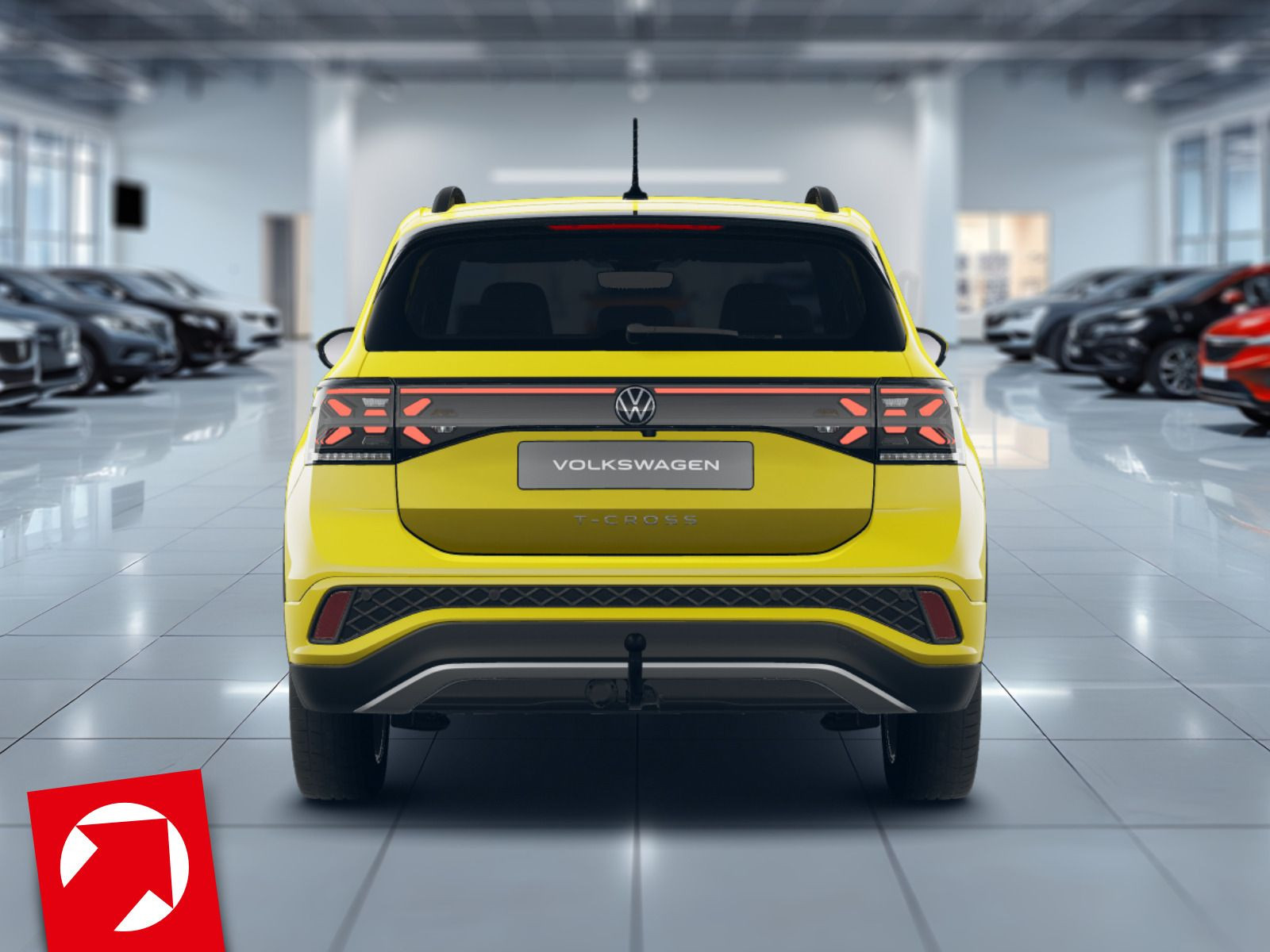 Fahrzeugabbildung Volkswagen T-Cross R-Line 1.0 TSI OPF (116 PS) 6-Gang*GANZJAHRESREIFEN*AHK*NAVI*